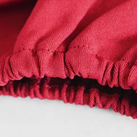 Black Off Shoulder W/Skirt Two Piece - Picture 4 of 6